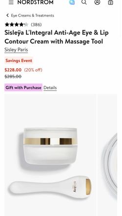 Sisley Paris Anti-Age Eye & Lip Contour Cream with Massage Tool