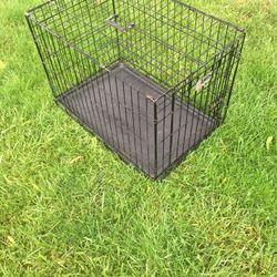 Oversized Medium Folding Dog Cage 