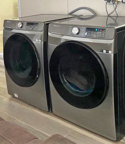 Samsung Front Load Washer and Dryer Set