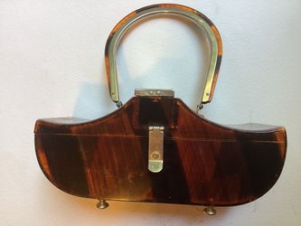 Vintage Tyrolean Lucite Handbag