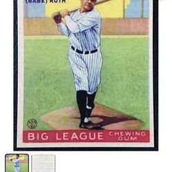 Babe Ruth 1933