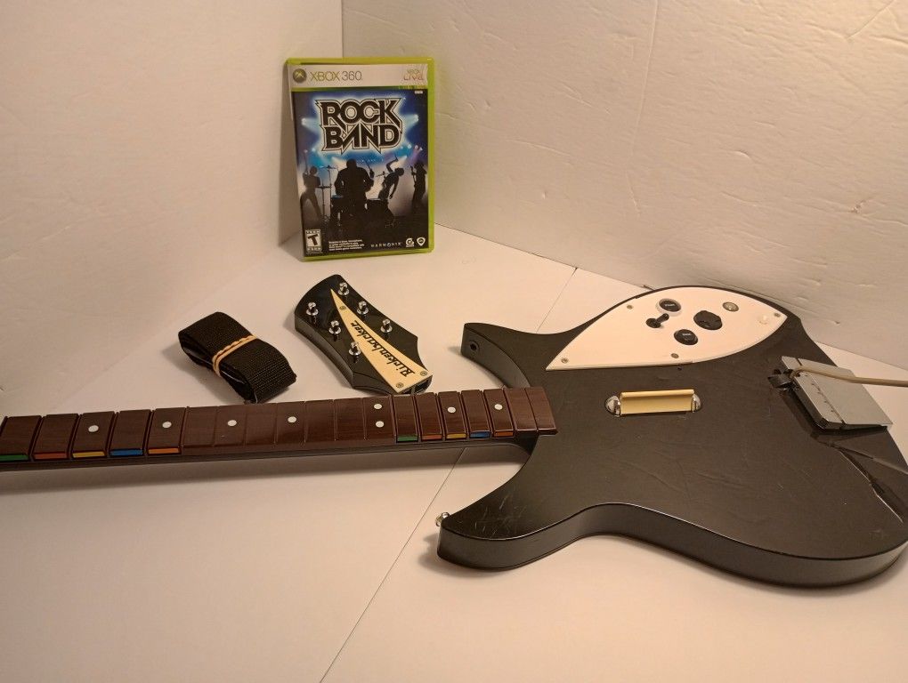 Guitare Rock Band Beatles Rickenbacker – Manette Xbox 360 – Bon état