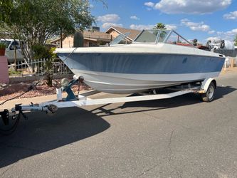 Boat and trailer