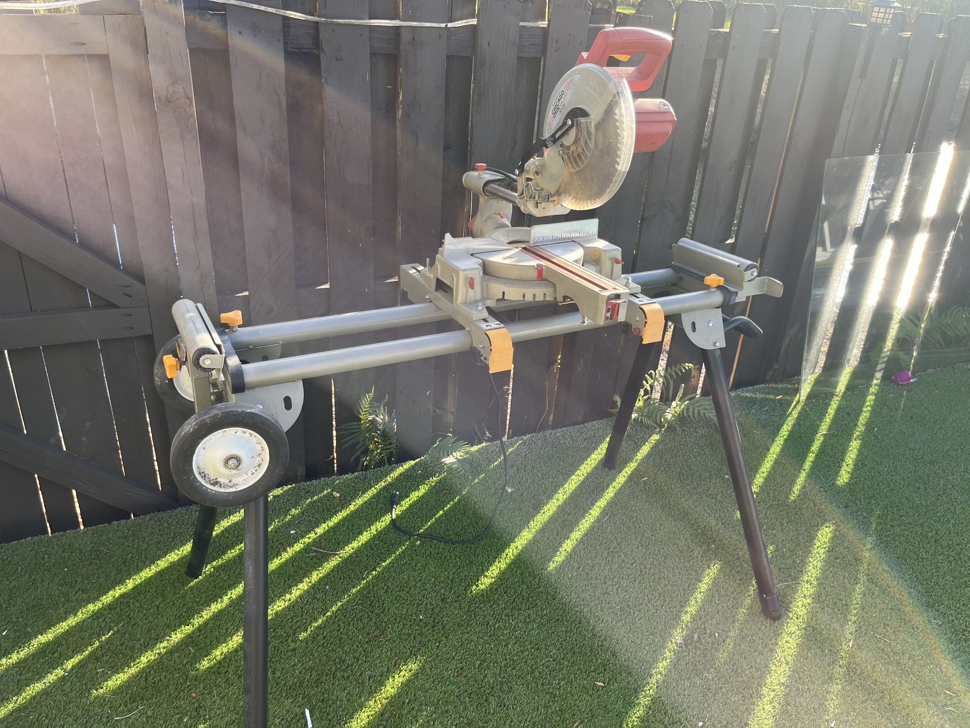 Miter Saw + Stand