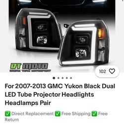 Led Projector Headlights For Yukon Brand New