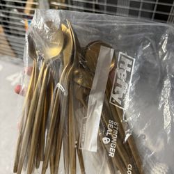 Gold Silverware 