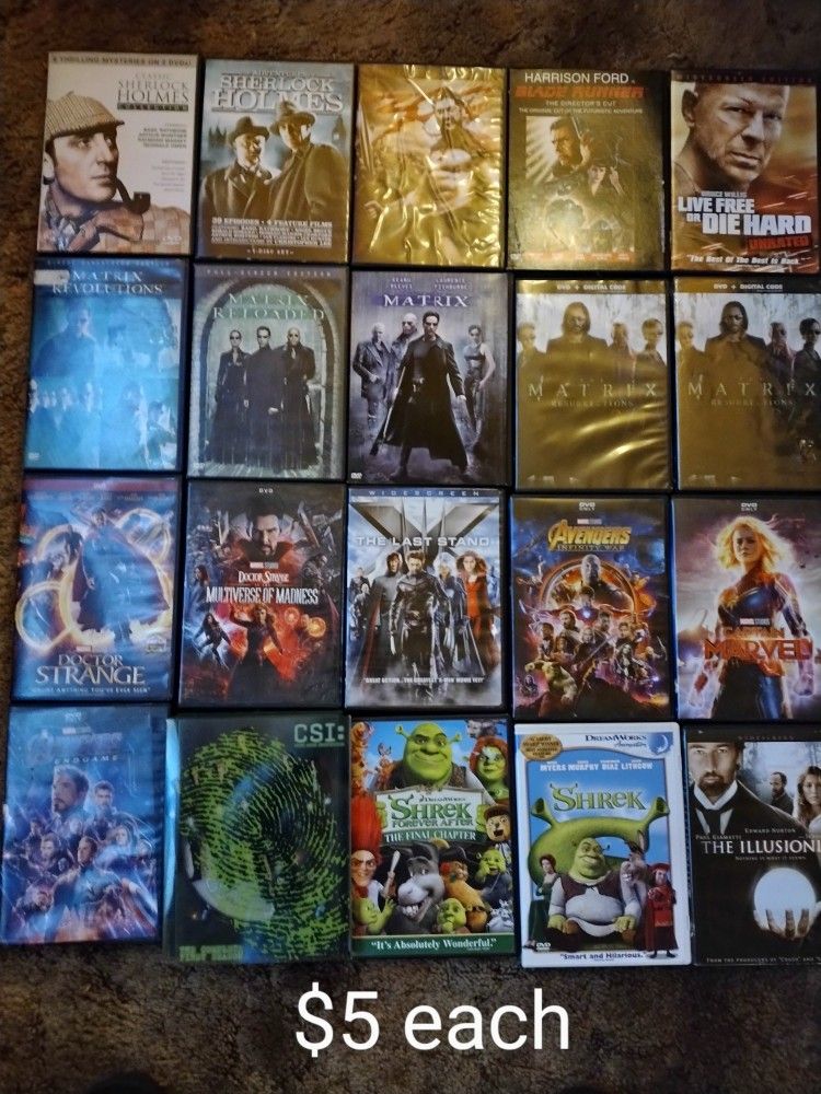 DVDs For Sale
