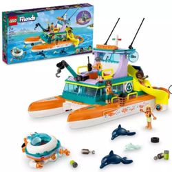 LEGO Sea Rescue Boat - New 