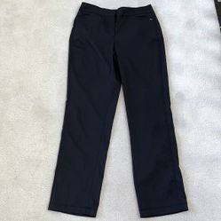 Tail Women’s Activewear/Golf Pants-Black, Size 4 