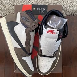 Air Jordan 1 x Travis Scott Mocha Size 13