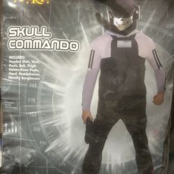 Halloween Costume Skull Commander 