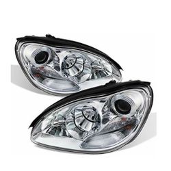 Headlights For Mercedes Benz W220 S-Class (Fits 2003-2006 Models) $75