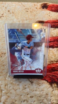 Shohei Ohtani Los Angeles Rookie Baseball Card