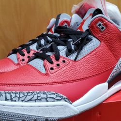 Jordan Retro 3 United Air Size 14 Red