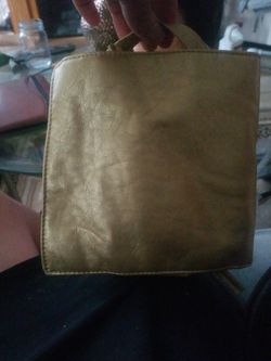 Golden Little Handbag 