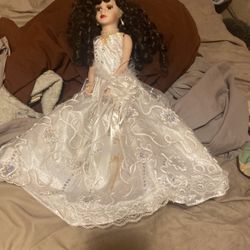 A Glass Wedding Doll