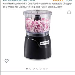 Hamilton Beach  Food Processor Mini 