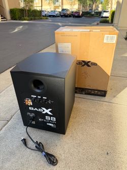Emotiva BasX Sub8 8-inch Powered Subwoofer (150W RMS) – Excellent Condition
