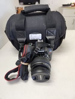 Canon EOS Rebel T6 Camera with 18-55mm Lens and Bag