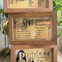 Vintage Shadow Boxes