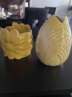 Pot and vase decor set