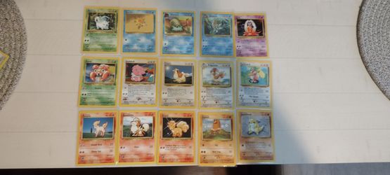 1999 pokémon cards