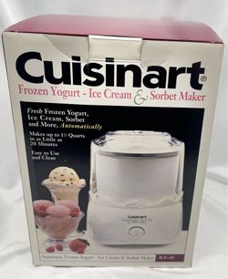Cuisinart ice cream/sorbet/yogurt maker