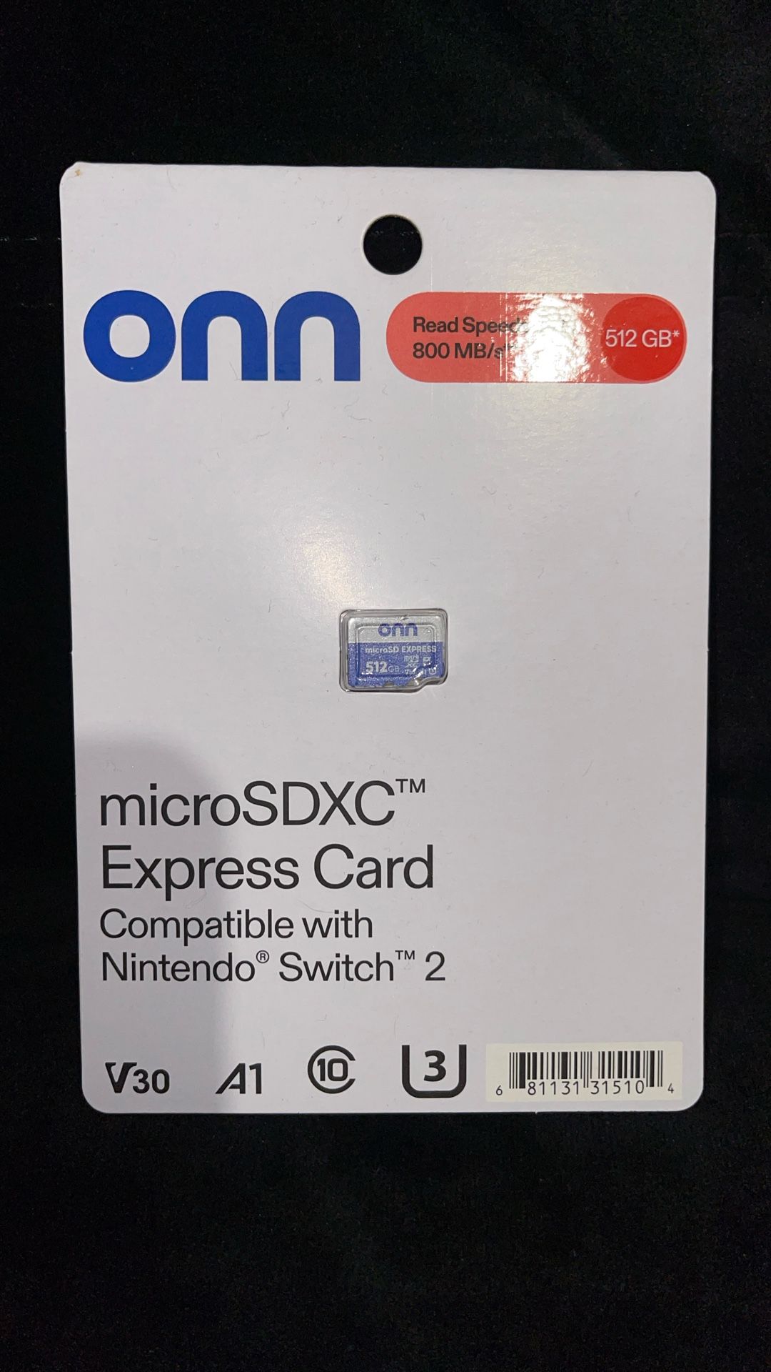 ONN microSDDXC Express Card