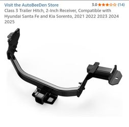 Class 3 Trailer Hitch 2-Inch Receiver