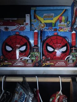 SPIDER-MAN WATER BLASTER BACKPACK