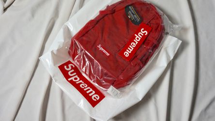 Red Supreme Backpack SS18 (SOLD)