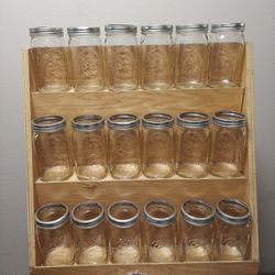 Insence Jars And Stand 