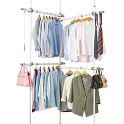 Double Clothing Rack