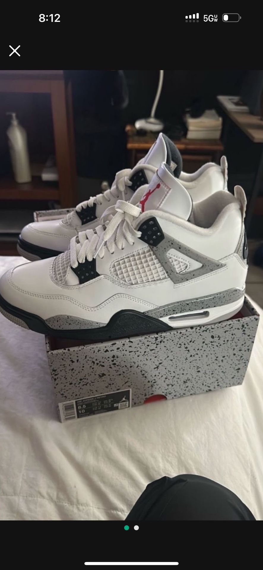 Jordan 4 Cement