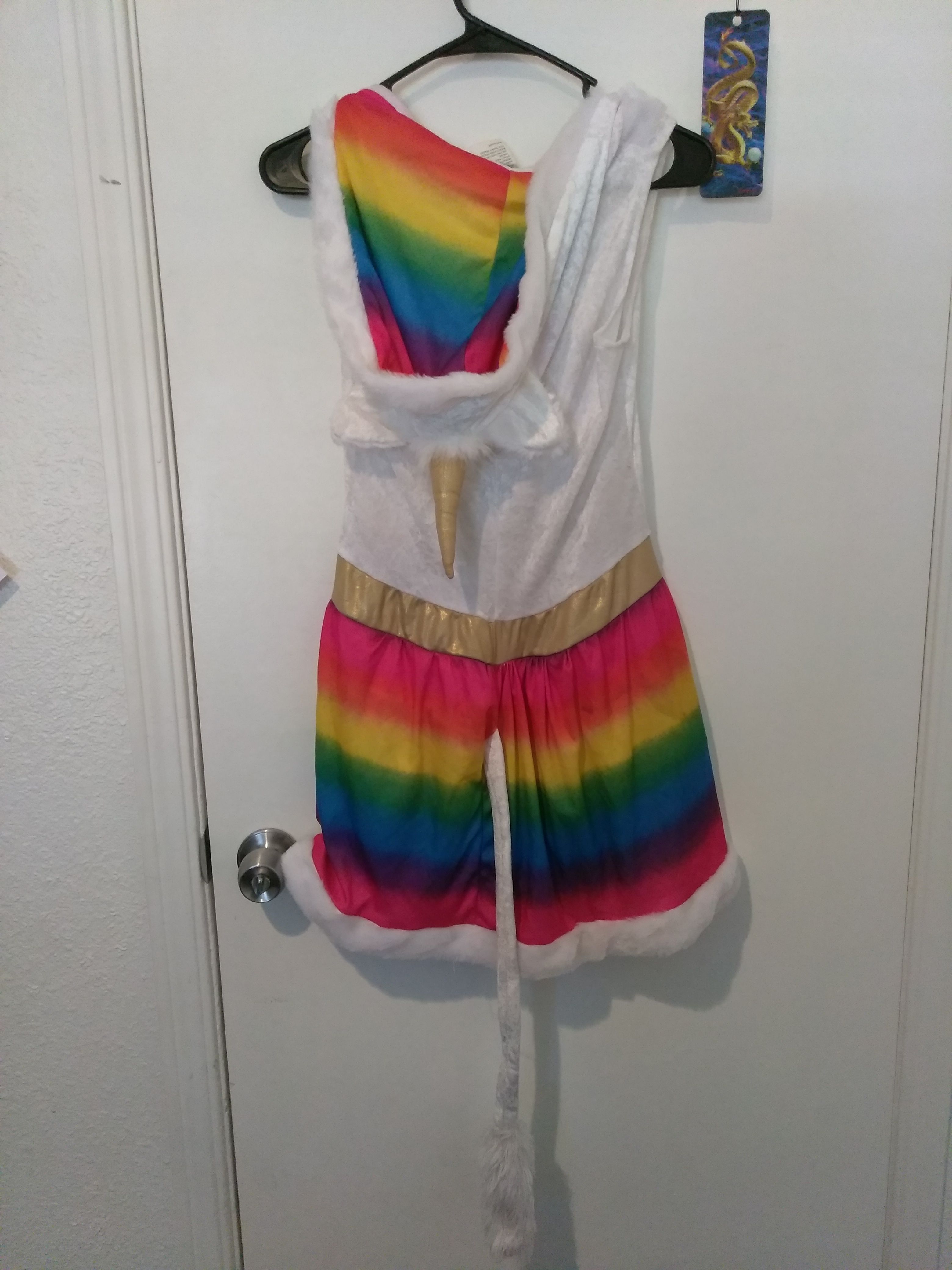 Rainbow Unicorn Dress/Halloween Costume