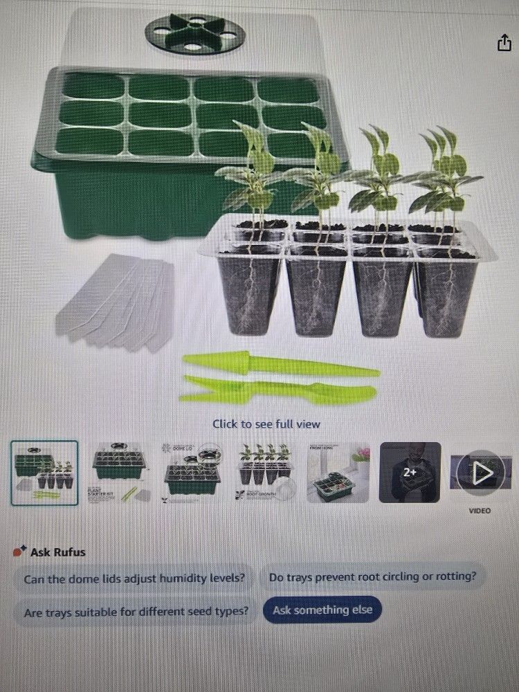 10 Pack Seed Starter Kit