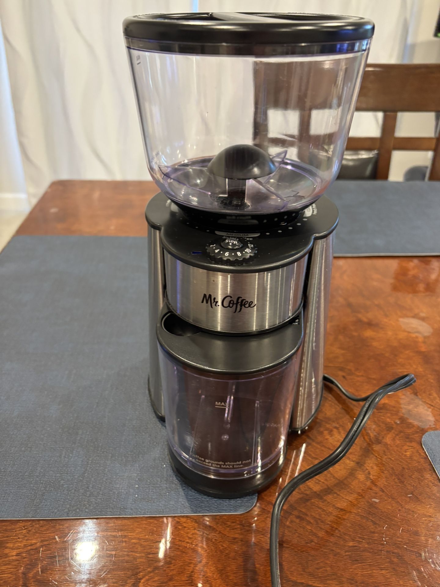 Mr. Coffee Automatic Burr Mill Coffee Grinder