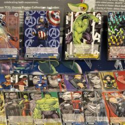 Weiss Schwarz Japanese Marvel Collection Lot