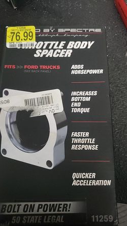 Throttle body spacer
