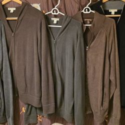 Men's WILKE-RODRIGUEZ brand & BLUE brand Knit Sweaters XXL