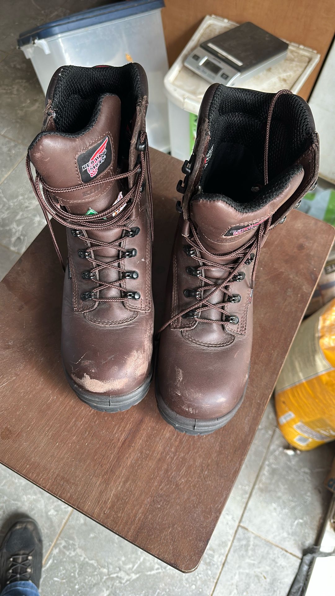 Red Wing Boots 3548 Size 9D Steel Toe