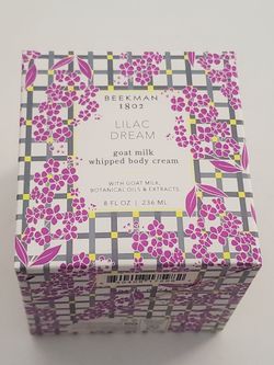 Beekman 1802 Lilac Dream Goat Milk Body Cream / Soap / Hand Cream
