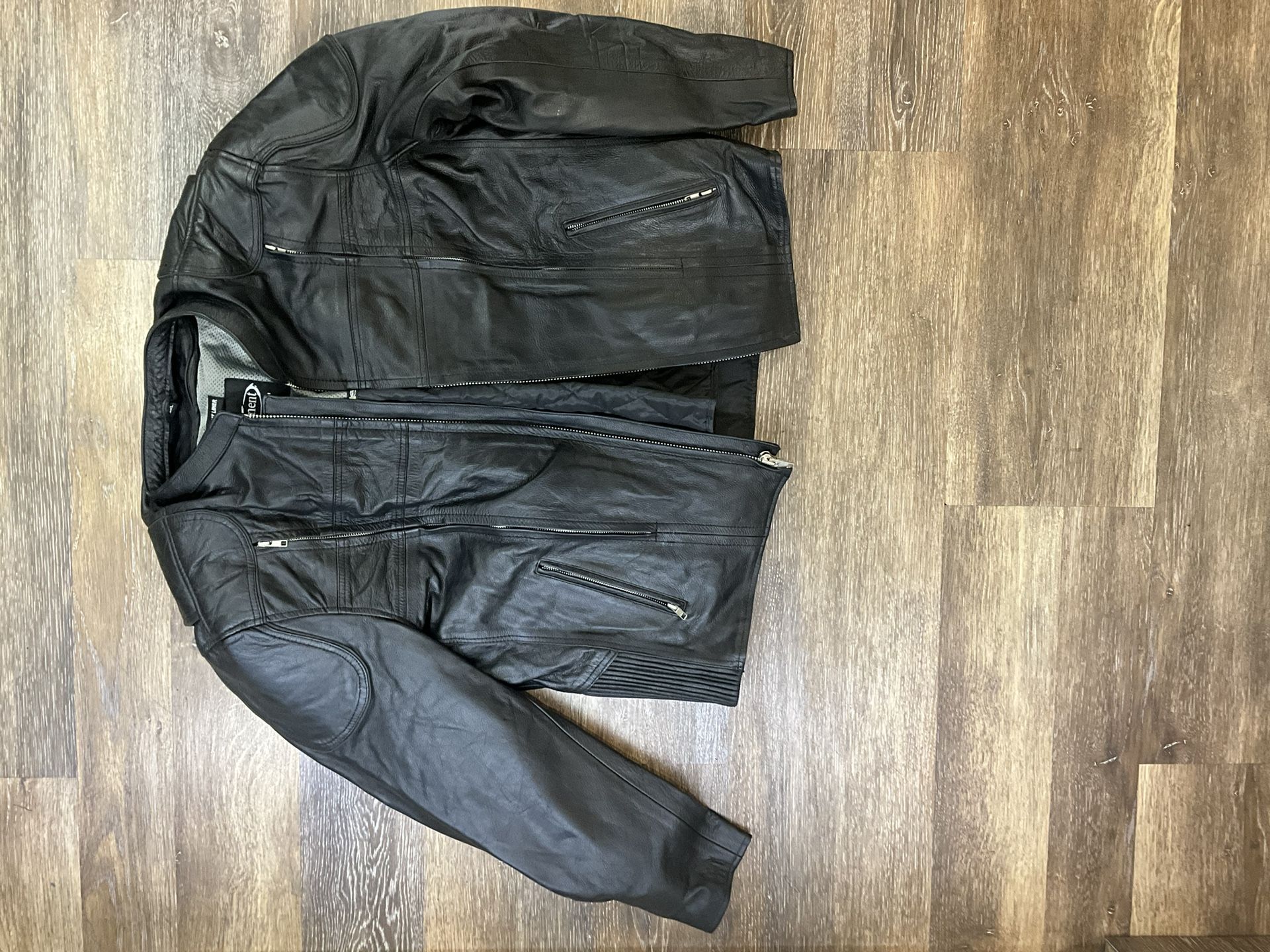 Zip-out liner xelement motorcycle jacket xxl