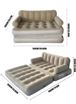 Inflatable Sofa Bed Convertible Air Couch