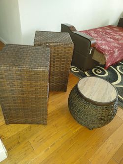 coffee table with chairs
