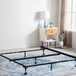 Universal Metal Bed Frames NIB Fits All Mattress Sizes Twin Full Queen King California King XL Twin 