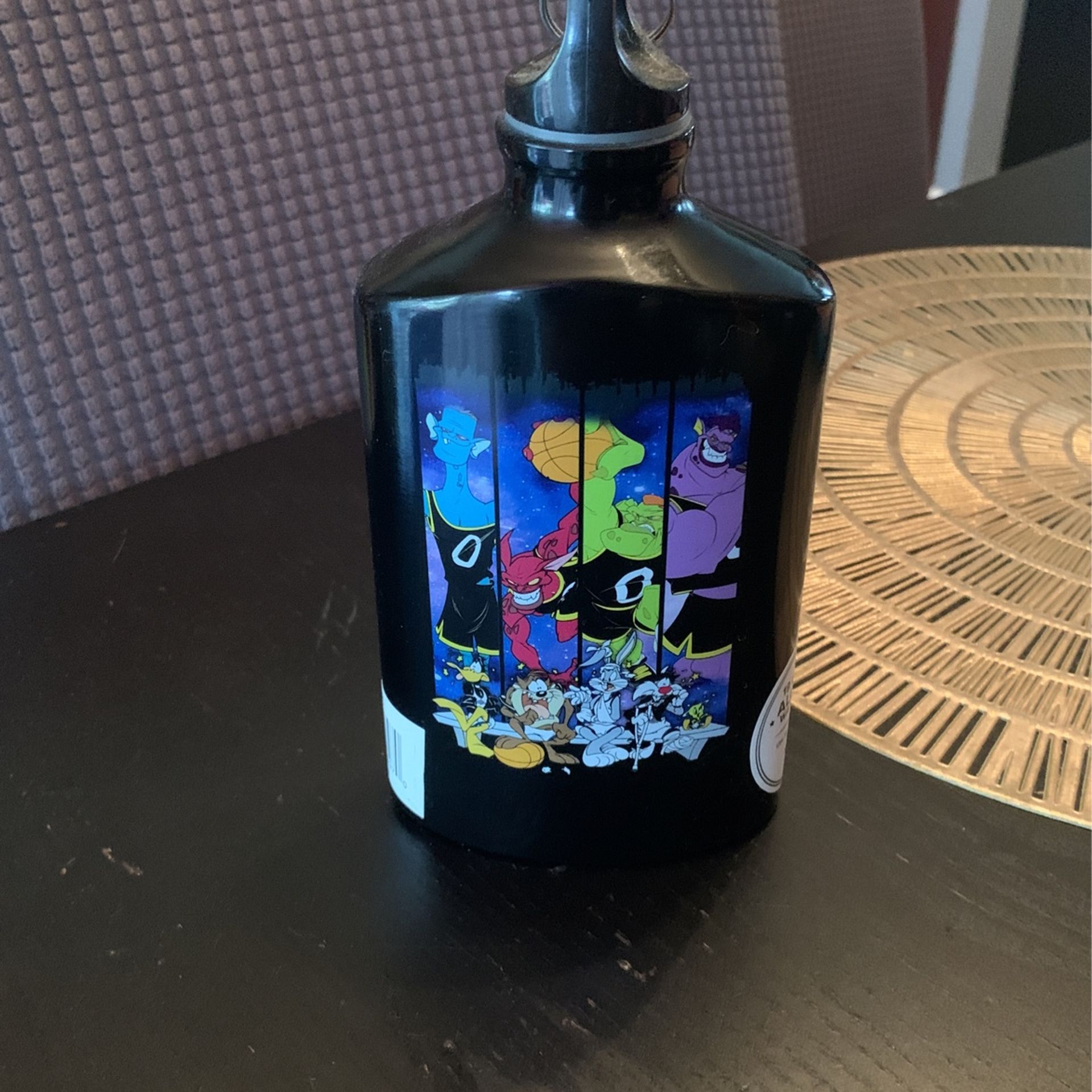 Space Jam Metal Flask