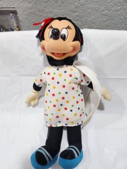 A rear fine of Michey Mouse with plastic Face and Hands