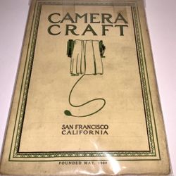 Camera Craft March 1927 Vol XXX No 3 Vintage Photography Magazine