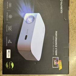 Brand New Unopened VANKAYO V700 5G Wifi Projector With 224” Screen